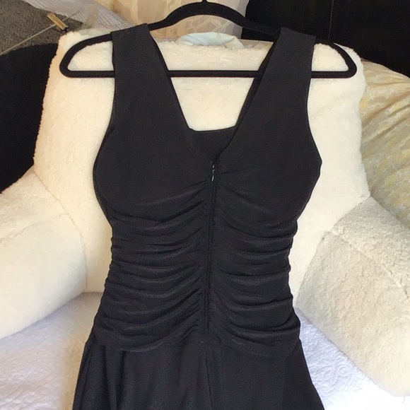 Classic black one piece jumpsuit - Picture 3 of 4